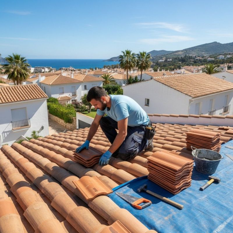 Spanish Tile Roof Replacement